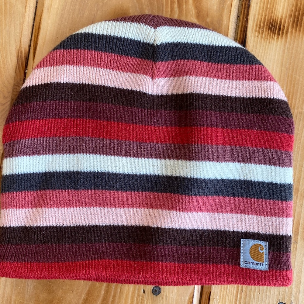Fleece lined Carhartt hat
